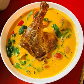Duck Curry with Rice GF